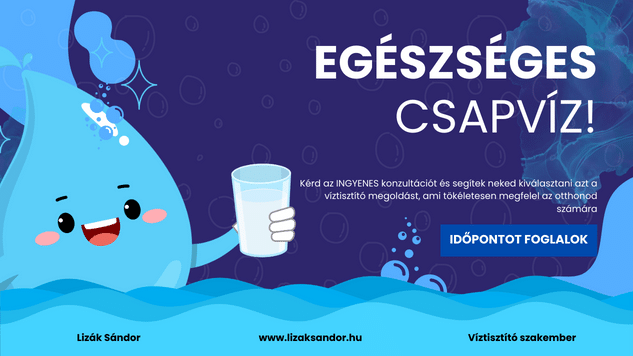 egészséges csapvíz